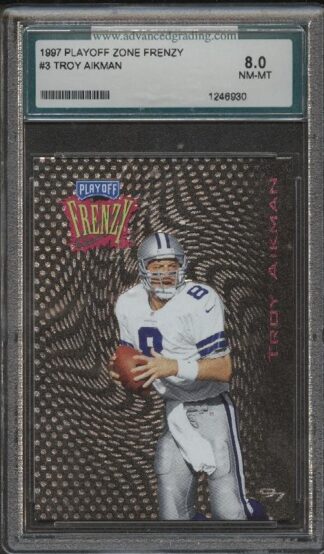 1997 Playoff Zone Frenzy #3 Troy Aikman