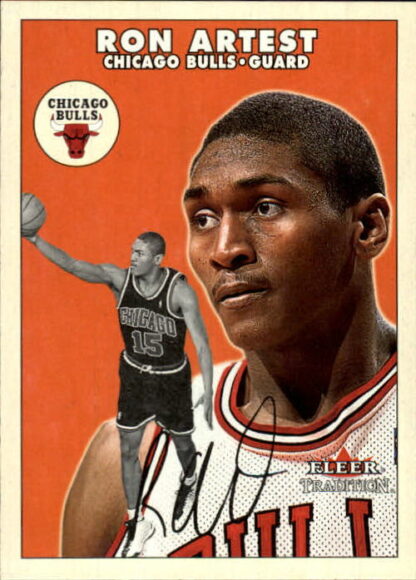 2000-01 Fleer #56 Ron Artest