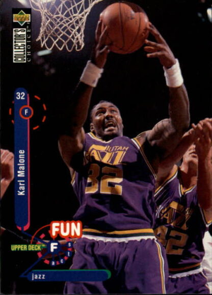 1995-96 Collector's Choice #192 Karl Malone FF
