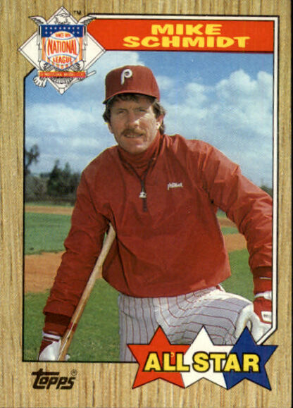 1987 Topps #597 Mike Schmidt AS