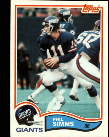 1982 Topps #433 Phil Simms