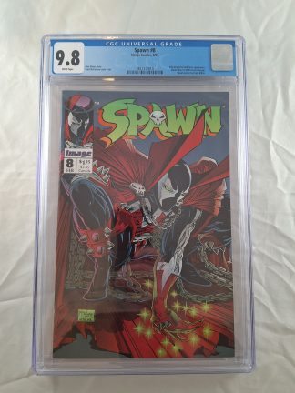 Spawn #8 (Image, 1993) CGC 9.8 Todd McFarlane - Spawn,Billy Kincaid,Vindicator
