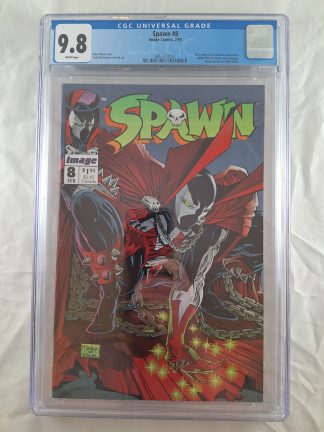 Spawn #8 (Image, 1993) CGC 9.8 Todd McFarlane - Spawn,Billy Kincaid,Vindicator