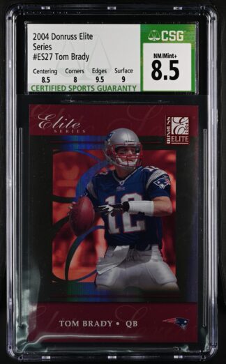 2004 Donruss Elite Series #ES27 Tom Brady