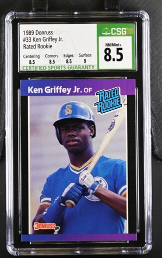 1989 Donruss #33 Ken Griffey Jr. RR RC