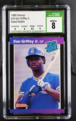 1989 Donruss #33 Ken Griffey Jr. RR RC