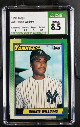 1990 Topps #701 Bernie Williams RC