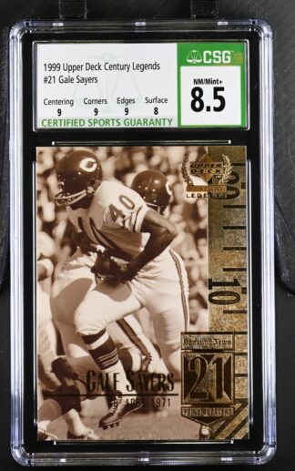 1999 Upper Deck Century Legends #21 Gale Sayers