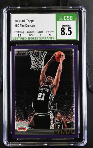 2000-01 Topps #60 Tim Duncan