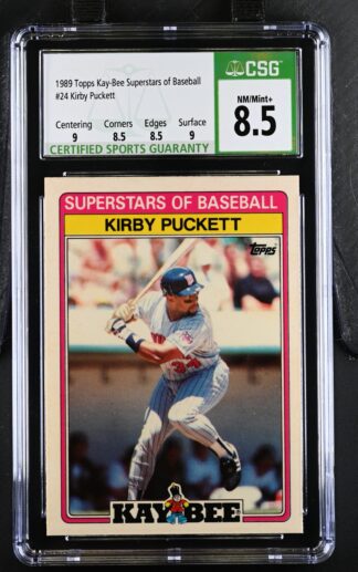1989 Kay-Bee #24 Kirby Puckett