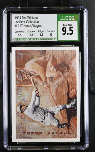 1994 Ted Williams Locklear Collection #LC17 Honus Wagner