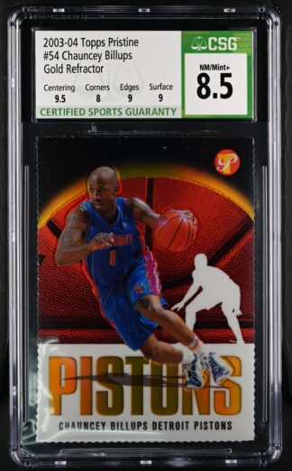 2003-04 Topps Pristine #54 Chauncey Billups