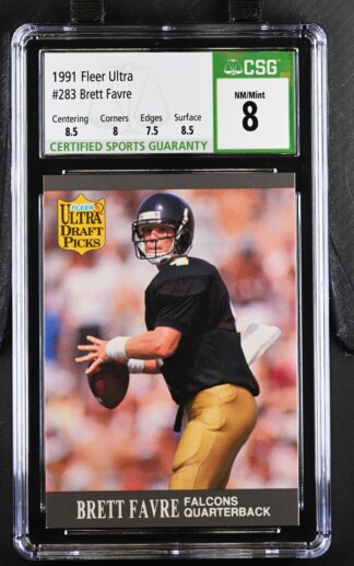 1991 Ultra #283 Brett Favre RC