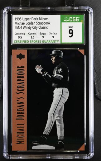 1995 Upper Deck Minors Michael Jordan Scrapbook #MJ4 Michael Jordan/Windy City Classic