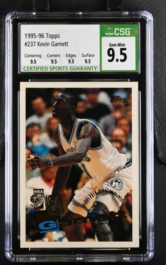 1995-96 Topps #237 Kevin Garnett RC