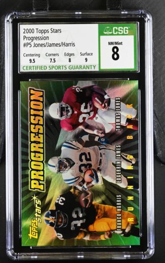 2000 Topps Stars Progression #P5 Harris/E.James/T.Jones