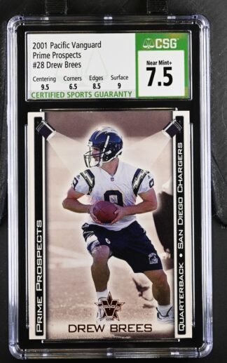 2001 Vanguard Prime Prospects Bronze #28 Drew Brees