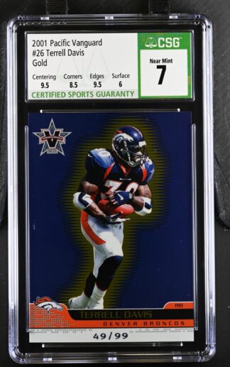 2001 Vanguard #26 Terrell Davis
