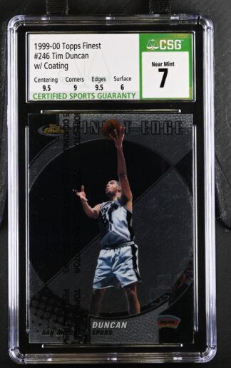 1999-00 Finest #246 Tim Duncan EDGE
