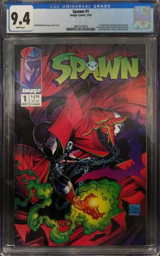 Spawn #1 (Image, 1992) CGC 9.4 Todd McFarlane - Spawn