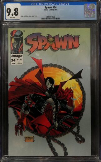 Spawn #24 (Image, 1994) CGC 9.8 Todd McFarlane - Spawn