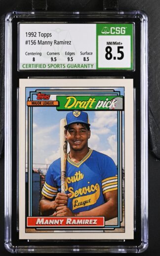 1992 Topps #156 Manny Ramirez RC
