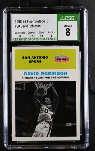 1998-99 Fleer Vintage '61 #50 David Robinson