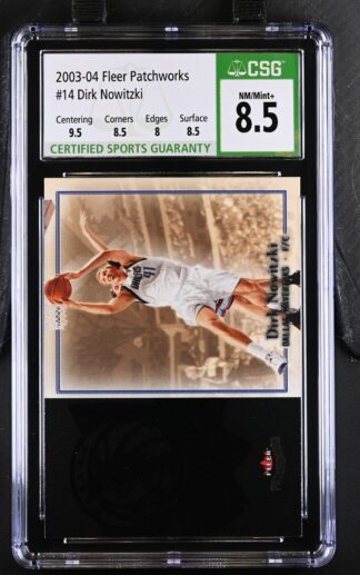 2003-04 Fleer Patchworks #14 Dirk Nowitzki