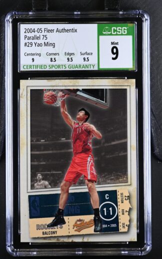 2004-05 Fleer Authentix #29 Yao Ming