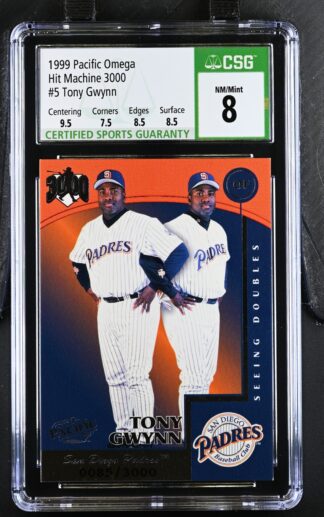 1999 Pacific Omega Hit Machine 3000 #5 Tony Gwynn