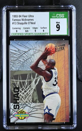 1993-94 Ultra Famous Nicknames #13 Shaquille O'Neal