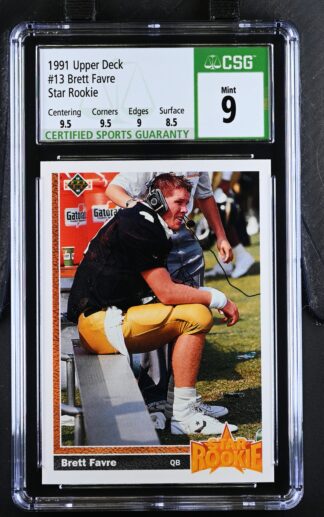 1991 Upper Deck #13 Brett Favre RC