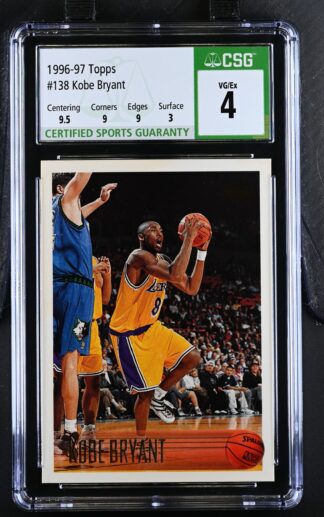 1996-97 Topps #138 Kobe Bryant RC