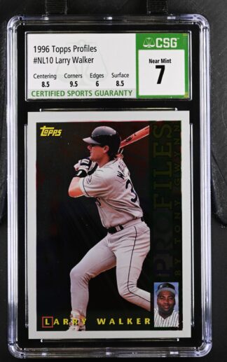 1996 Topps Profiles #NL10 Larry Walker