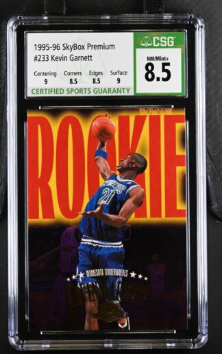 1995-96 SkyBox Premium #233 Kevin Garnett RC