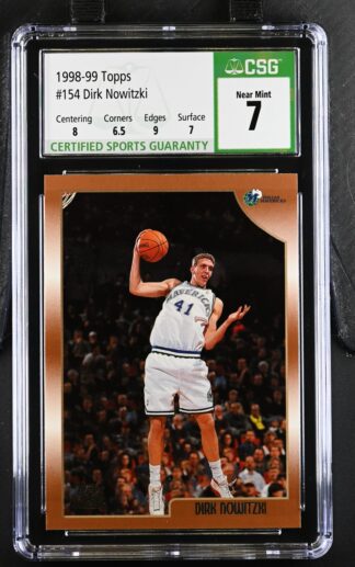 1998-99 Topps #154 Dirk Nowitzki RC