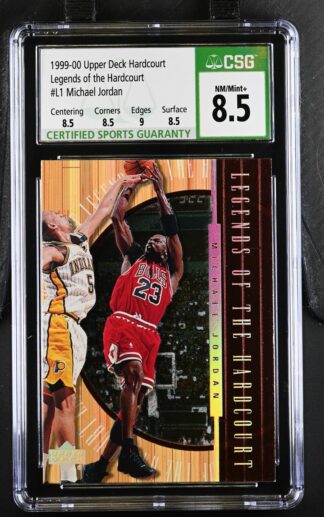 1999-00 Upper Deck Hardcourt Legends of the Hardcourt #L1 Michael Jordan