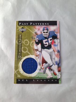 2001 Upper Deck Legends Past Patterns Jerseys #PPLT Lawrence Taylor