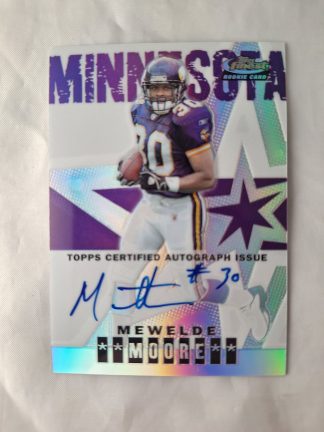2004 Finest Refractors #114 Mewelde Moore AU
