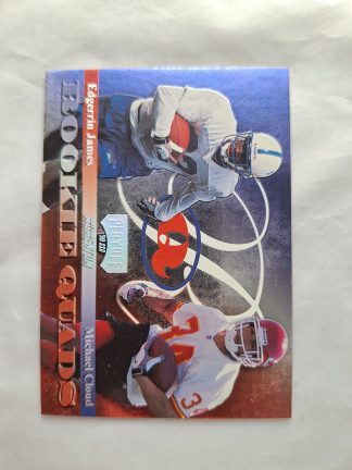 1999 Playoff Momentum SSD Rookie Quads #2 Edgerrin James/Mike Cloud/Jeff Paulk/Joel Makovicka