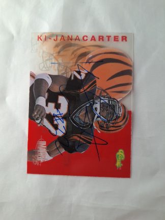 1995 Images Four Sport Draft Challenge Acetates Autographs #2 Ki-Jana Carter
