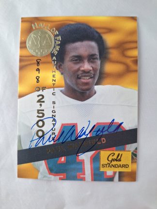 1994 Signature Rookies Gold Standard HOF Autographs #23 Paul Warfield