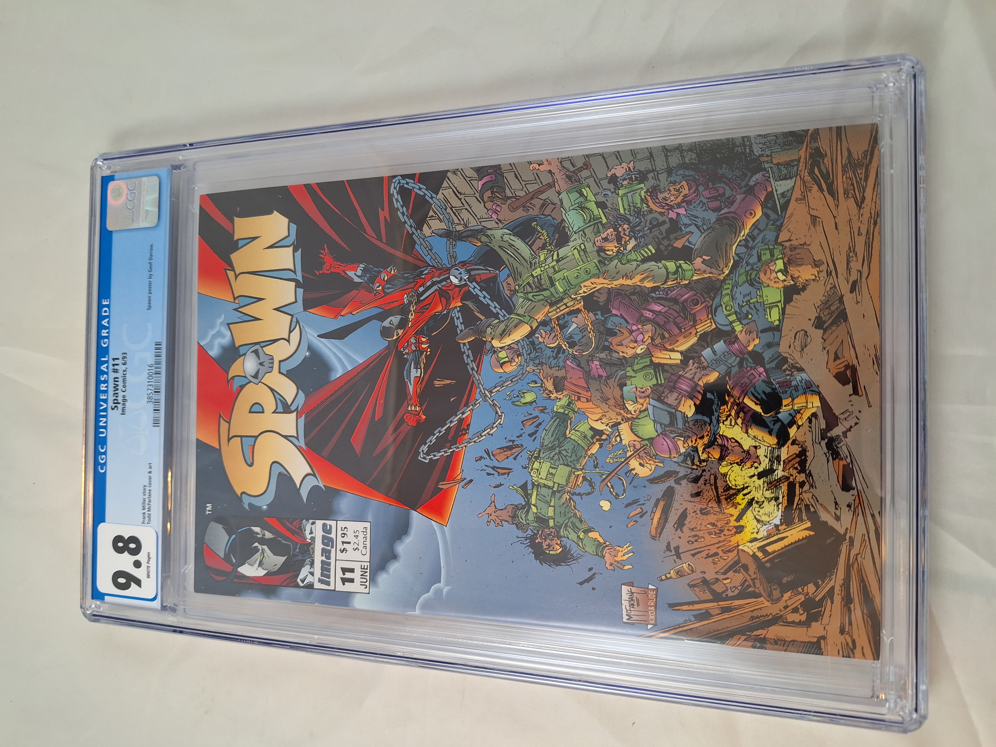 Spawn #11 (Image, 1993) CGC 9.8 Todd McFarlane - Spawn