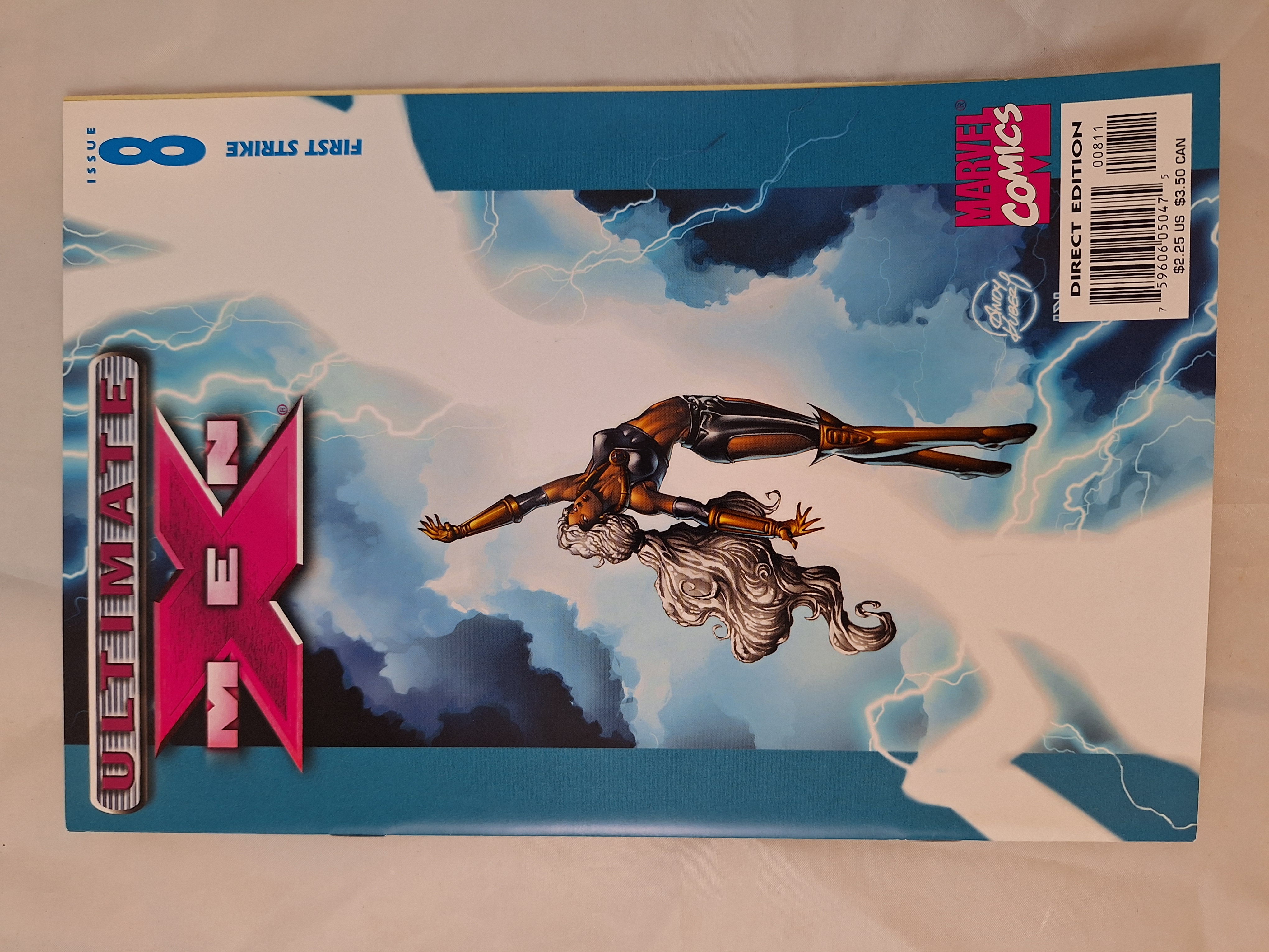 Ultimate X-Men #8 (Ultimate Marvel, 2001) Andy Kubert - Beast,Colossus,Cyclops,Iceman,Jean Grey,Juggernaut,Nightcrawler,Professor X,Rogue,Sabretooth,Storm,Vindicator,Wolverine,X-Men