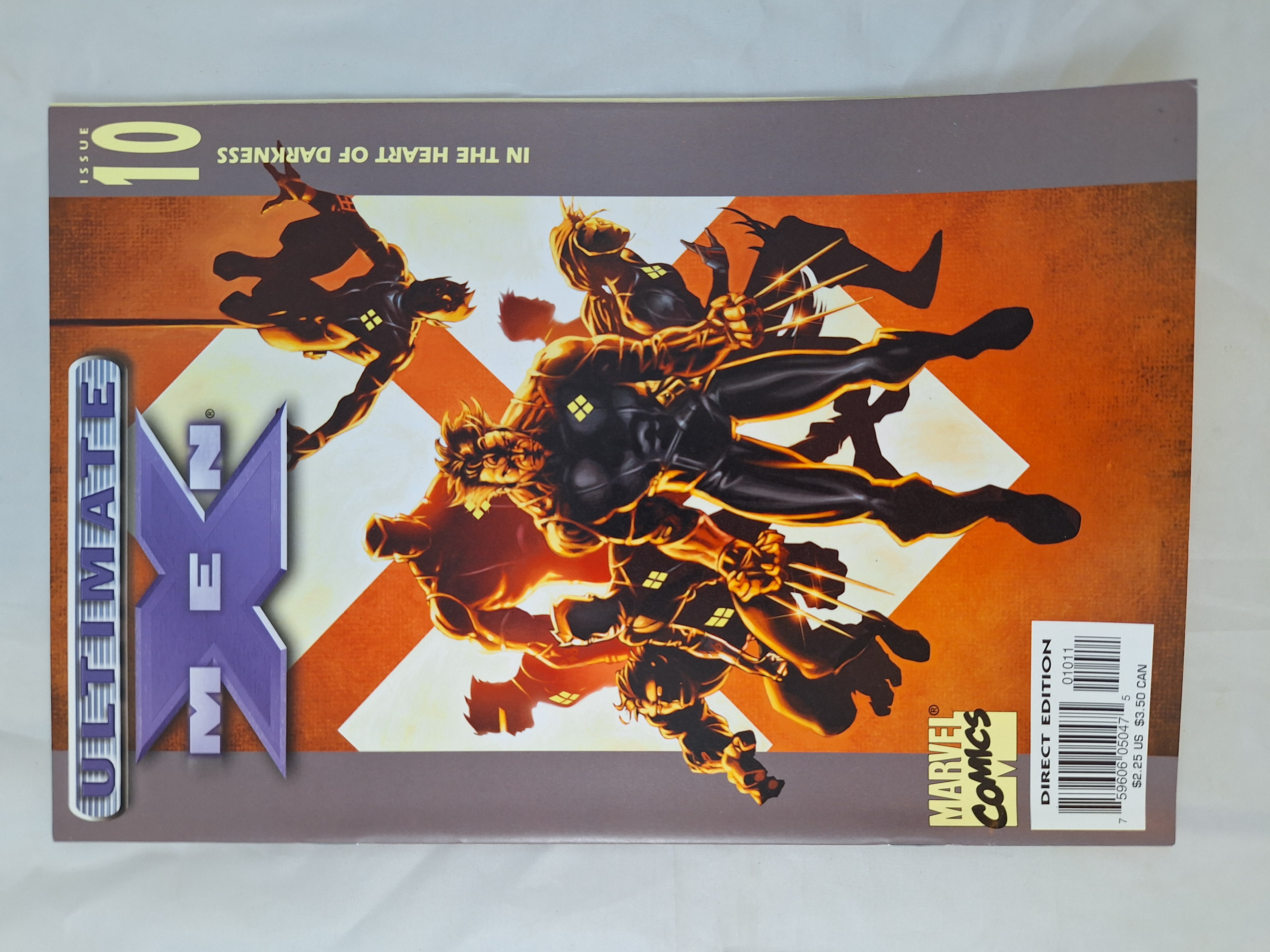 Ultimate X-Men #10 (Ultimate Marvel, 2001) Adam Kubert - Beast,Colossus,Cyclops,Iceman,Jean Grey,Juggernaut,Nightcrawler,Professor X,Rogue,Sabretooth,Storm,Vindicator,Wolverine,X-Men
