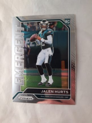 2020 Panini Prizm Emergent #12 Jalen Hurts
