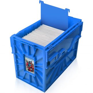 Short Comic Book Bin - Blue