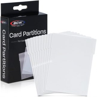 Card Partitions - Translucent