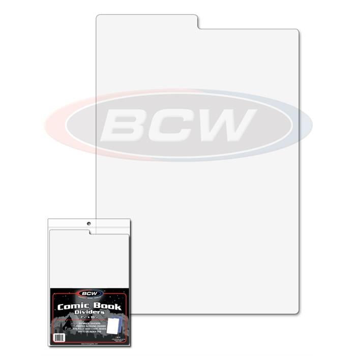 Comic Book Dividers