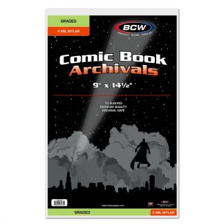 Graded Comic Mylar Sleeve - 4 MIL